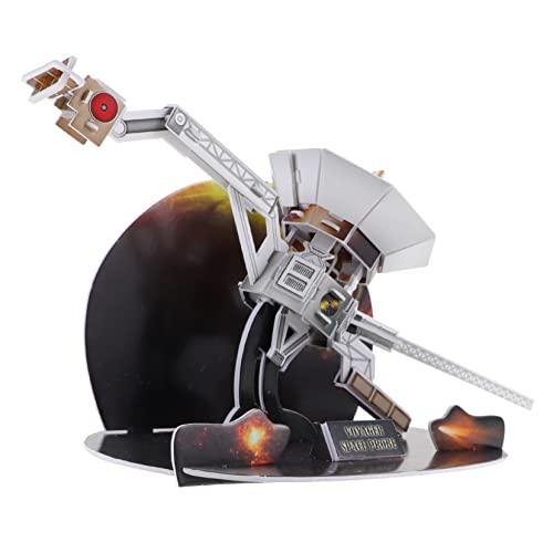 NAMOARLY Pädagogisches Raumschiff-Puzzle 3D-konstruktionsspielzeug Für Jungen Und Mädchen Lernspielzeug-Set Mit Sonnensystem von NAMOARLY