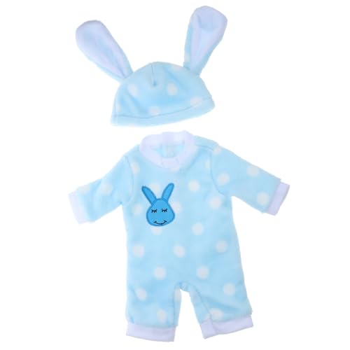 NAMOARLY Schlafanzug-Set für 18-Zoll-Puppen Nachtwäsche für Mädchen mit Hasen-Outfit und Schuhen NAMOARLY Schlafanzug-Set für 18-Zoll-Puppen Nachtwäsche für Mädchen mit Hasen-Outfit und Schuhen von NAMOARLY