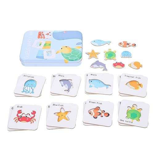 NAMOARLY 1 Satz Puzzle Geist Bildungsspielzeug für Formerkennungsspielzeug Pädagogisches interaktives brettspielr interaktives Spielset Kinderbrettspiel Holz NAMOARLY 1 Satz Puzzle Geist Bildungsspielzeug für Formerkennungsspielzeug Pädagogisches interaktives brettspielr interaktives Spielset Kinderbrettspiel Holz von NAMOARLY