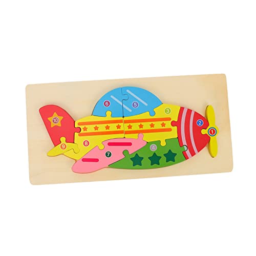 NAMOARLY 1 Satz Stereo-Block-Puzzle Bauspielzeug Kinderspielzeug Puzzles Für Kleinkind Rätsel Kinderstammspielzeug Junge Geburtstagsgeschenk Exquisites Puzzle- Holz von NAMOARLY