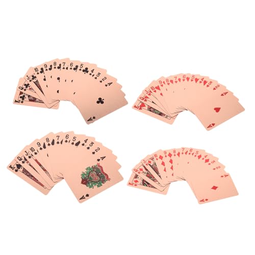 NAMOARLY Pokerset Pokerkarten Rosengitter Design Für Party Und Spielkartenspiele von NAMOARLY