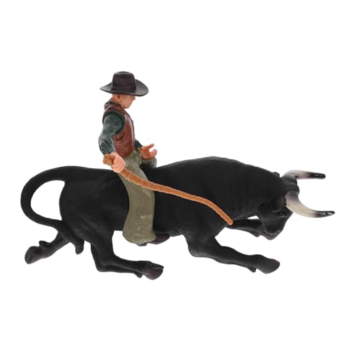 NAMOARLY 1 Satz Western-Cowboy-stier Exquisite Figur Desktop-stier-schmuck Kreatives Matador-Modell Westliches Modell Matador- Für Matador-Modell- PVC NAMOARLY 1 Satz Western-Cowboy-stier Exquisite Figur Desktop-stier-schmuck Kreatives Matador-Modell Westliches Modell Matador- Für Matador-Modell- PVC von NAMOARLY