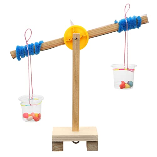 NAMOARLY 1 Satz maßstabgetreues Modell bastelset basteln für Bastelset für adventsgeschenke bastelsets+für+ Waage aus Holz basteln hölzern von NAMOARLY
