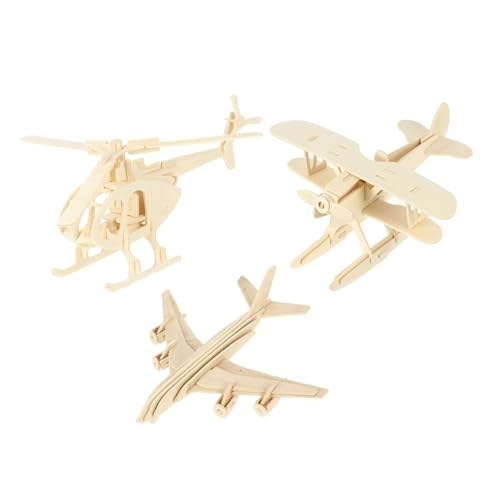 NAMOARLY 1 Set 3 Pcs Flugzeug Modell Flugzeug Puzzles Flugzeug Modell Kit Puzzle Pädagogisches Khaki Holz NAMOARLY 1 Set 3 Pcs Flugzeug Modell Flugzeug Puzzles Flugzeug Modell Kit Puzzle Pädagogisches Khaki Holz von NAMOARLY