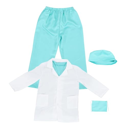 NAMOARLY 1 Set Kinderarztkleidung Kinderarztkittel Berufskostüme Für Kinderarztkostüm Outfits Für Arztzubehör Kostüm Arztkostüm Für Jungen NAMOARLY 1 Set Kinderarztkleidung Kinderarztkittel Berufskostüme Für Kinderarztkostüm Outfits Für Arztzubehör Kostüm Arztkostüm Für Jungen von NAMOARLY