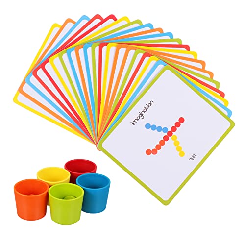 NAMOARLY Farbsortierspielzeug Kinderzähl- Und Sortierbecher Tragbares Spielzeug Für Kinder Spielzeug Zum Bauen Von Stapelblöcken Pädagogisches Spielzeug NAMOARLY Farbsortierspielzeug Kinderzähl- Und Sortierbecher Tragbares Spielzeug Für Kinder Spielzeug Zum Bauen Von Stapelblöcken Pädagogisches Spielzeug von NAMOARLY