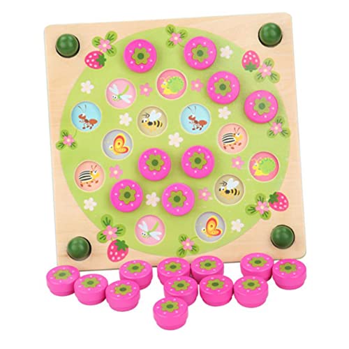 NAMOARLY 1 Set Gedächtnisspielzeug Für Jungen Und Mädchen Holzspielzeug Frühes Bildungs- Und Mädchenspielzeug Jungen-Tool Zur Entwicklung Der Logischen Intelligenz von NAMOARLY