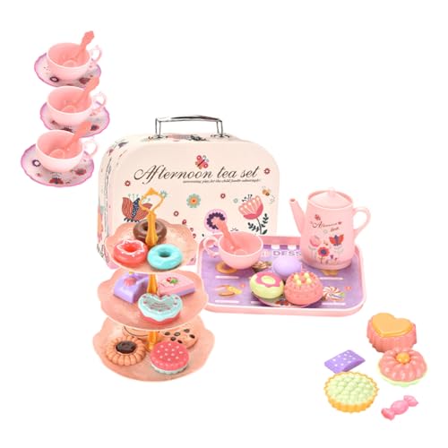 NAMOARLY 1 Set Künstliche Nachmittagstee Und Dessert Modell Kinder Pretend Spielen Spielzeug von NAMOARLY