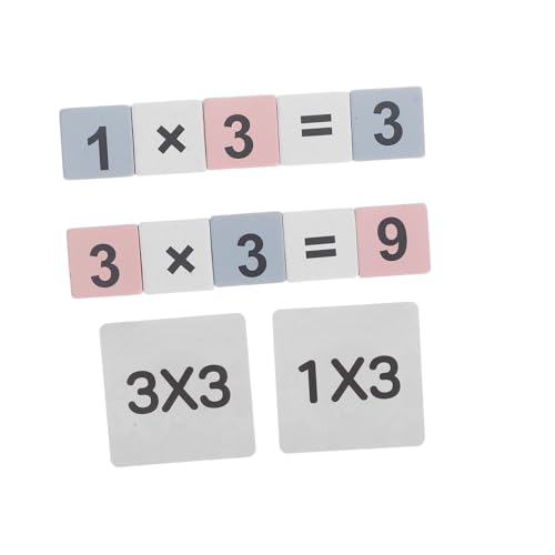 NAMOARLY 1 Set Mathe-brettspiel Für Kinder, Multiplikations- Und Divisionsübungen Mit Zahlenwürfelkarten, Interaktive Familienspiele, Homeschooling-zubehör NAMOARLY 1 Set Mathe-brettspiel Für Kinder, Multiplikations- Und Divisionsübungen Mit Zahlenwürfelkarten, Interaktive Familienspiele, Homeschooling-zubehör von NAMOARLY