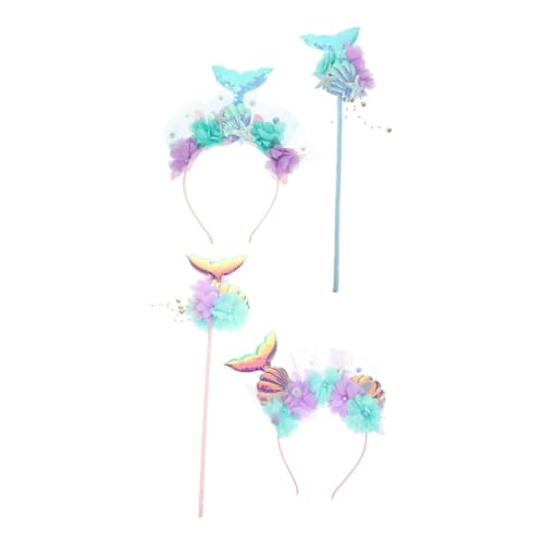 NAMOARLY 1 Set Meerjungfrau Stirnband Haarschmuck Für Kleinkind Meerjungfrau Kostüm Für Frauen Meerjungfrau Party Dekoration Meerjungfrau Kopfschmuck NAMOARLY 1 Set Meerjungfrau Stirnband Haarschmuck Für Kleinkind Meerjungfrau Kostüm Für Frauen Meerjungfrau Party Dekoration Meerjungfrau Kopfschmuck von NAMOARLY