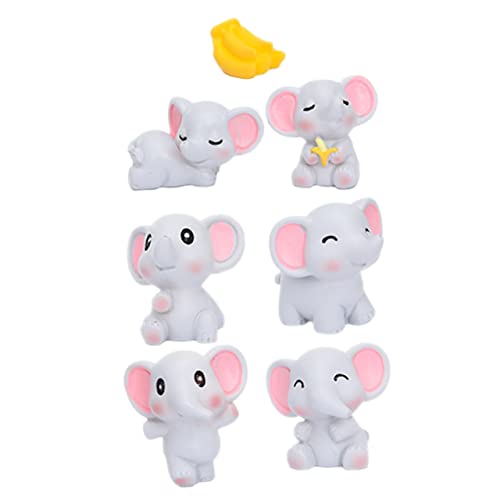 NAMOARLY 1 Set Mini Elefant Aus Kunstharz Kleine Elefantenfiguren Hübsches Elefanten Ornament Elefanten Babyparty Elefanten Kuchendekoration Miniatur Elefantenfiguren Elefanten NAMOARLY 1 Set Mini Elefant Aus Kunstharz Kleine Elefantenfiguren Hübsches Elefanten Ornament Elefanten Babyparty Elefanten Kuchendekoration Miniatur Elefantenfiguren Elefanten von NAMOARLY