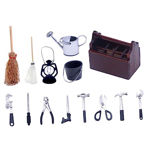 NAMOARLY 1 Set Mini House Toolbox Repair Tool Kit Miniature Tools Modell Mikroszenenzubehör NAMOARLY 1 Set Mini House Toolbox Repair Tool Kit Miniature Tools Modell Mikroszenenzubehör von NAMOARLY