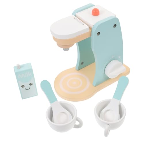 NAMOARLY 1 Set Simulationsofen Brotbackautomat Kaffeemaschine Simulation Mini Kaffeemaschine Kaffeemaschine Für Kaffeemaschine Spielküchenzubehör Kinderzubehör Aus Holz von NAMOARLY