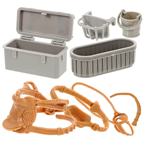 NAMOARLY 1 Set Simuliertes Rennbahnzubehör Mini Tiere Das Tier Kinderspielzeug Dekorationsmodelle Kindermodell Mini Ranch Modell Mini Gartenwerkzeug Kognitives Kinderspielzeug Aus PVC von NAMOARLY