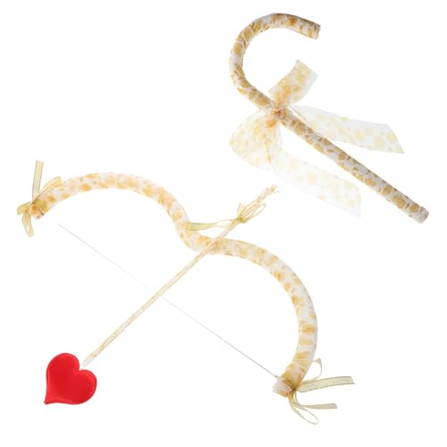 NAMOARLY Amor-kostümset Für Jährige Requisiten Zum Anziehen Für Damen Valentinstagsparty-zubehör Cosplay-Set Mit Goldenem Rosenmotiv NAMOARLY Amor-kostümset Für Jährige Requisiten Zum Anziehen Für Damen Valentinstagsparty-zubehör Cosplay-Set Mit Goldenem Rosenmotiv von NAMOARLY