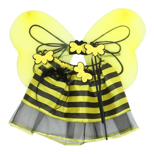 NAMOARLY 1 Set ädchen Schmetterlingsflügel Kostü Mit Tutu Rock Und Haarband Perfekte Verkleidung Für Karneval Fasching Und Kindergeburtstagsfeiern NAMOARLY 1 Set ädchen Schmetterlingsflügel Kostü Mit Tutu Rock Und Haarband Perfekte Verkleidung Für Karneval Fasching Und Kindergeburtstagsfeiern von NAMOARLY