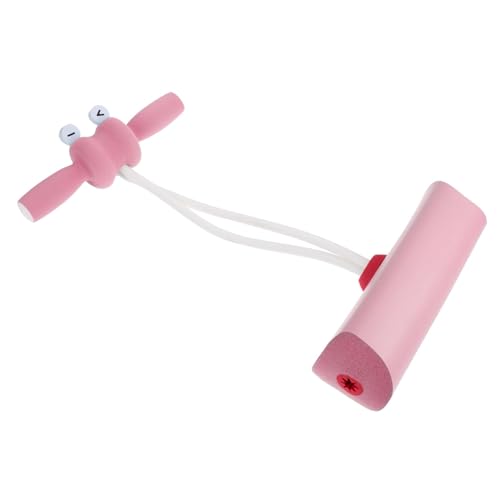 NAMOARLY 1 Stück Frosch springen fitnessgeräte für Pinch Toy gieskanne kinderspielzeug Kid Toys pädagogisches Sportspielzeug lustiges Bungee-Jumper- Nr Rosa von NAMOARLY
