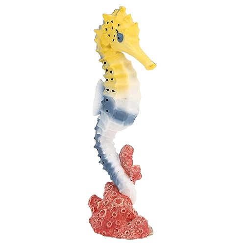 NAMOARLY 1 Stück Seepferdchen-Plastikspielzeug deko Animal Figures kalanchoe kleines Educational Toys Heimdekoration kognitives aus Kunststoff Colorful von NAMOARLY