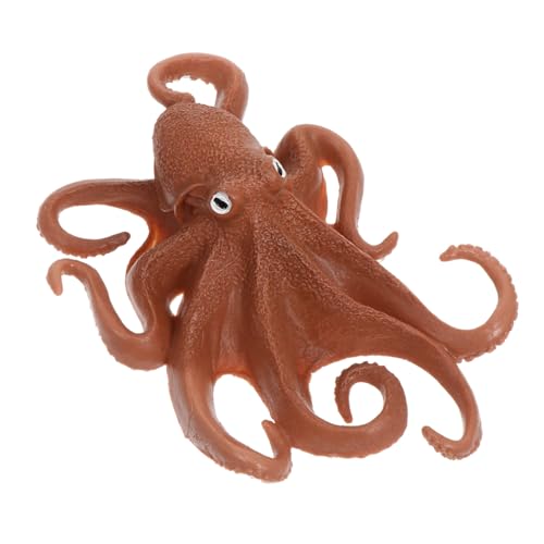 NAMOARLY 1 Stück Simulationsornamente Boote zum im Wasser Plüsch Puppe Aquarium Zubehör Seetier Dekoration Aquarienverzierung Meerestiermodell PVC Brown von NAMOARLY