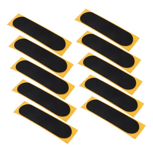 NAMOARLY 10 Stück Anti Rutsch Aufkleber Für Fingerspitzen Finger Skateboard Griff Rutschfestes Fingerband Zubehör Schaumstoff Griffbänder Für Fingerboards Pad Griffe Schwarzes von NAMOARLY