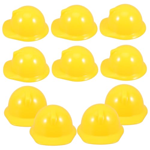 NAMOARLY 10 Stück Miniatur-schutzhelm-Modell, Realistisches Kleines Helmmodell, Haustier-Puppen-Helm-Dekoration von NAMOARLY