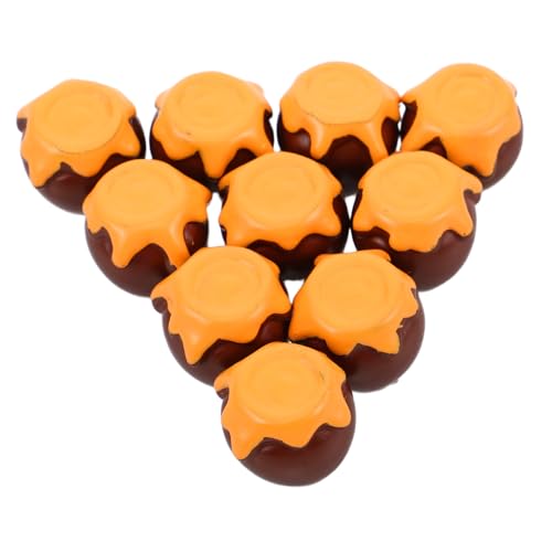 NAMOARLY 10 Stück Simuliertes Honigglas Puppenhaus-Ornamente Honigtopf Mini-Glas-Modell Küchenzubehör Für Puppenstuben Miniaturgläser Miniatur-honigglas Miniatur-puppenhauszubehör Harz NAMOARLY 10 Stück Simuliertes Honigglas Puppenhaus-Ornamente Honigtopf Mini-Glas-Modell Küchenzubehör Für Puppenstuben Miniaturgläser Miniatur-honigglas Miniatur-puppenhauszubehör Harz von NAMOARLY