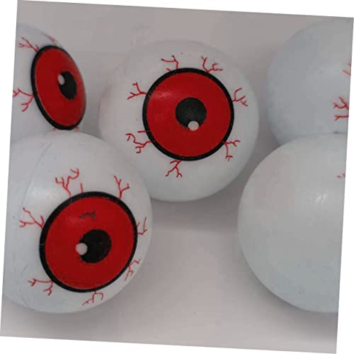 NAMOARLY 10 Stück Teiliges Halloween Augenball Rote Dekorative Kunstaugen mit Realistischen Adern Bruchsicheres Kunststoff Material Gruselige Halloween Deko für Party und Süßigkeitentüten NAMOARLY 10 Stück Teiliges Halloween Augenball Rote Dekorative Kunstaugen mit Realistischen Adern Bruchsicheres Kunststoff Material Gruselige Halloween Deko für Party und Süßigkeitentüten von NAMOARLY
