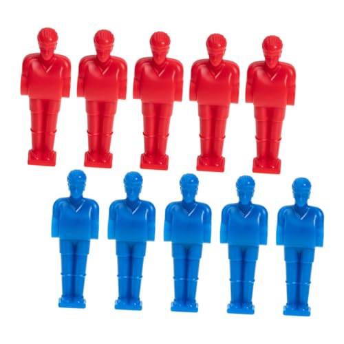 NAMOARLY Tischfußball-zubehör – 10er-Pack Fußballspieler Aus Kunststoff – Ersatzfiguren Für Tischfußballgeräte von NAMOARLY