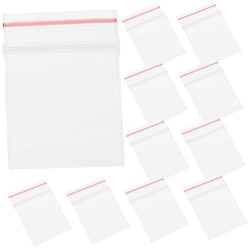 NAMOARLY 100 Stück Miniatur Aufbewahrungstaschen Durchsichtige Beutel mit Verschluss für Puppenhaus Zubehör Reusable Mini Bags für Organisation und Reisen NAMOARLY 100 Stück Miniatur Aufbewahrungstaschen Durchsichtige Beutel mit Verschluss für Puppenhaus Zubehör Reusable Mini Bags für Organisation und Reisen von NAMOARLY