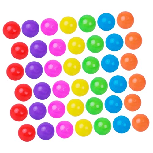 NAMOARLY 100St Meeresball kinderspielzeug Billard Pool Toys Kindergeburtstag Party Kunststoffbälle für Bällebäder Kunststoffkugeln für Gruben Plastik Colorful von NAMOARLY
