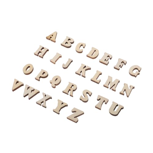 NAMOARLY 104 Stück Teiliges aus Holzbuchstaben Natürliche Holzbuchstaben für DIY Bastelprojekte Montessori Lernspielzeug für Vorschulen und Heimunterricht Pädagogische Spielzeuge NAMOARLY 104 Stück Teiliges aus Holzbuchstaben Natürliche Holzbuchstaben für DIY Bastelprojekte Montessori Lernspielzeug für Vorschulen und Heimunterricht Pädagogische Spielzeuge von NAMOARLY