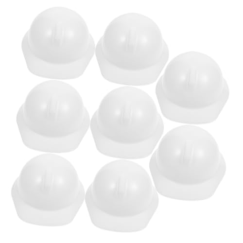 NAMOARLY Vielseitiges Mini-bauhut- 10 Stück Mini-sicherheitshelme Für Puppen von NAMOARLY