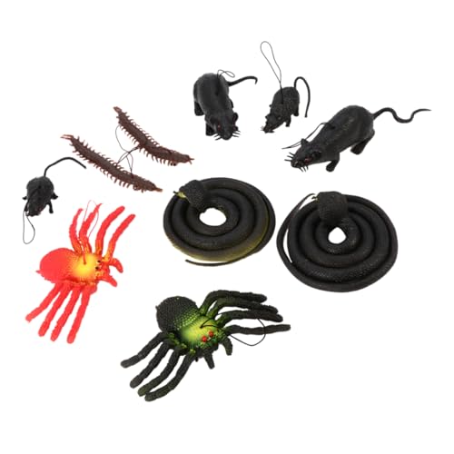 NAMOARLY 10St Beängstigend Insekten Spielzeug Halloween-Kostüme Halloween-Bday-Partydekorationen Spielzeuge Halloween Streich Tiere Requisiten gefälschtes Insektenspielzeug von NAMOARLY