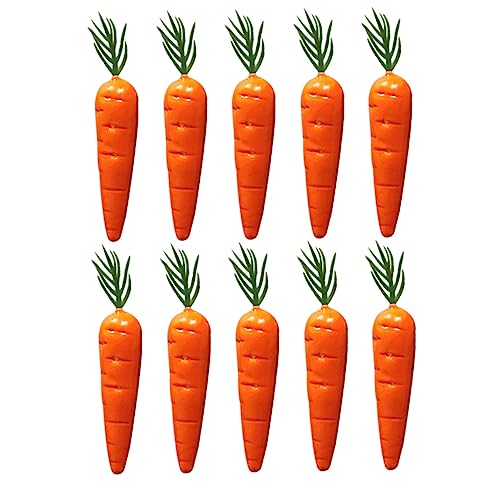 NAMOARLY 10St Karotte Miniatur Puppe gefälscht Figuren bastelzeug handwerkskunst spielwaren draußen eincremehilfe Simulationsgemüse Heimfestdekoration Schaumstoff Styropor Orange NAMOARLY 10St Karotte Miniatur Puppe gefälscht Figuren bastelzeug handwerkskunst spielwaren draußen eincremehilfe Simulationsgemüse Heimfestdekoration Schaumstoff Styropor Orange von NAMOARLY