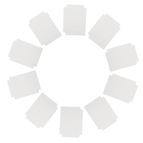 NAMOARLY 10St für Kartenboxen Spiel Kartenteiler Karteikartenführer Dateiteiler Kartenspeicher kartenschachtel Kartenetui Halbstarrer Kartenhalter Sammelkarte pp Weiß NAMOARLY 10St für Kartenboxen Spiel Kartenteiler Karteikartenführer Dateiteiler Kartenspeicher kartenschachtel Kartenetui Halbstarrer Kartenhalter Sammelkarte pp Weiß von NAMOARLY