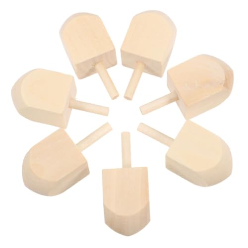NAMOARLY 10 Stücke Natürliche Holz Tops Unbemalt Dreidels Chanukkah Spielzeug Kinder Decor Familie Aktivität NAMOARLY 10 Stücke Natürliche Holz Tops Unbemalt Dreidels Chanukkah Spielzeug Kinder Decor Familie Aktivität von NAMOARLY