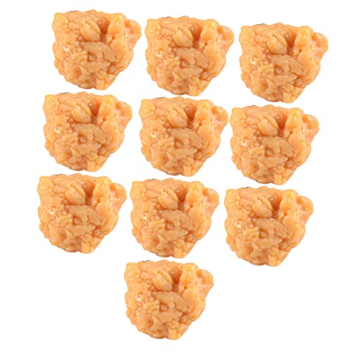 NAMOARLY 10pcs Huhn Realistische Künstliche Lebensmittel Requisiten Gefälschte Gebratene Huhn Spielzeug Für Jungen Und Mädchen Foto Decor NAMOARLY 10pcs Huhn Realistische Künstliche Lebensmittel Requisiten Gefälschte Gebratene Huhn Spielzeug Für Jungen Und Mädchen Foto Decor von NAMOARLY