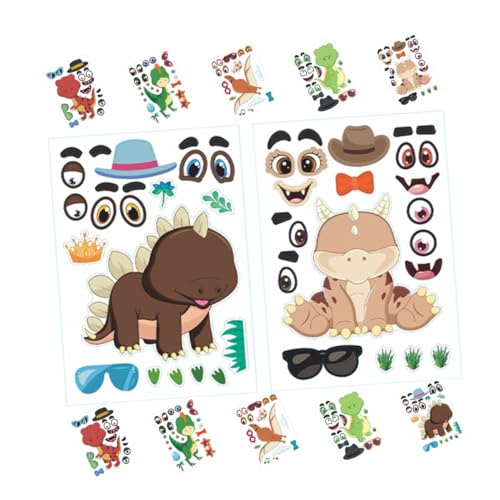 NAMOARLY 12 Blatt DIY Dinosaurier Aufkleber Puzzle Dinosaurier Aufkleber DIY Planer Scrapbook Aufkleber NAMOARLY 12 Blatt DIY Dinosaurier Aufkleber Puzzle Dinosaurier Aufkleber DIY Planer Scrapbook Aufkleber von NAMOARLY