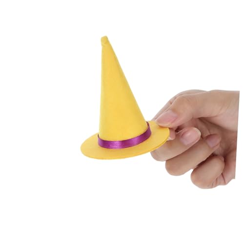 NAMOARLY 12 Kleine Halloween-hut-dekorationen: Hexenhüte Aus Filz Für Flaschen, Bastelarbeiten Und Party-zubehör – Kleine Deckel Für Feiertagsfeiern von NAMOARLY