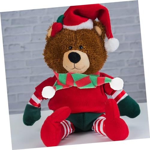NAMOARLY 12 Stück Teiliges Mini schal für Puppenhaus Flexible Weiche Weihnachts Dekoration Bunte Handgefertigte Mini puppenschals für DIY Bastelprojekte und Festliche Wiederverwendbar von NAMOARLY