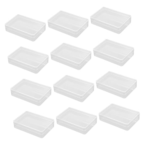 NAMOARLY 12St Pokerbox Lagerbehälter Mini-Aufbewahrungsboxen aus Kunststoff Inhaber Storage Boxes aufbwahrungs-Box Aufbewahrungsbox für Pokerkarten Pokerkartenetui Plastik Transparent NAMOARLY 12St Pokerbox Lagerbehälter Mini-Aufbewahrungsboxen aus Kunststoff Inhaber Storage Boxes aufbwahrungs-Box Aufbewahrungsbox für Pokerkarten Pokerkartenetui Plastik Transparent von NAMOARLY