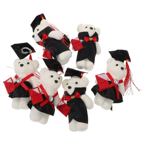 NAMOARLY Mini-bär Stofftier Zum Schulabschluss Dekorativer Plüschbär Für Blumenstraußfeier NAMOARLY Mini-bär Stofftier Zum Schulabschluss Dekorativer Plüschbär Für Blumenstraußfeier von NAMOARLY