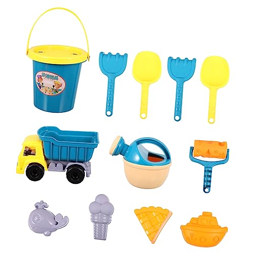 NAMOARLY 13 Stück Teiliges Strandspielzeug Set für Kleinkinder Bunte Sandspielzeuge mit Eimer und Transportwagen für Sommer Am Strand Sandkasten NAMOARLY 13 Stück Teiliges Strandspielzeug Set für Kleinkinder Bunte Sandspielzeuge mit Eimer und Transportwagen für Sommer Am Strand Sandkasten von NAMOARLY