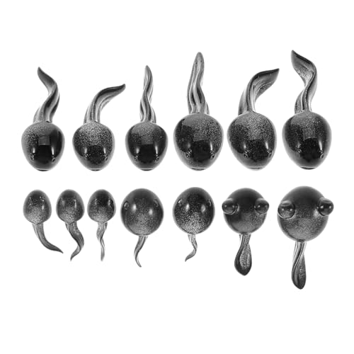 NAMOARLY Bonsai-zubehör 13 Stück Mini-kaulquappen-fischfiguren Für Garten Und Heimdekoration von NAMOARLY
