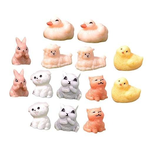 NAMOARLY 14st Kleine Tierfiguren Hasenfiguren Desktop-tierdekoration Tiermodell Matschiges Miniatur-tierschmuck Scheune Miniaturen Nutztiere Für Kleinkinder Mini-frösche Wurf Harz NAMOARLY 14st Kleine Tierfiguren Hasenfiguren Desktop-tierdekoration Tiermodell Matschiges Miniatur-tierschmuck Scheune Miniaturen Nutztiere Für Kleinkinder Mini-frösche Wurf Harz von NAMOARLY