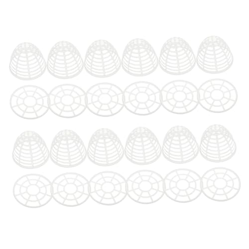 NAMOARLY 15 Stück Teiliges Puppenkleid Unterrock Stützenset aus Hohe Doll Skirt Panniers mit Basis Stabile Puppenbekleidungs DIY Zubehör für Braut Cosplay und Abendkleider von NAMOARLY
