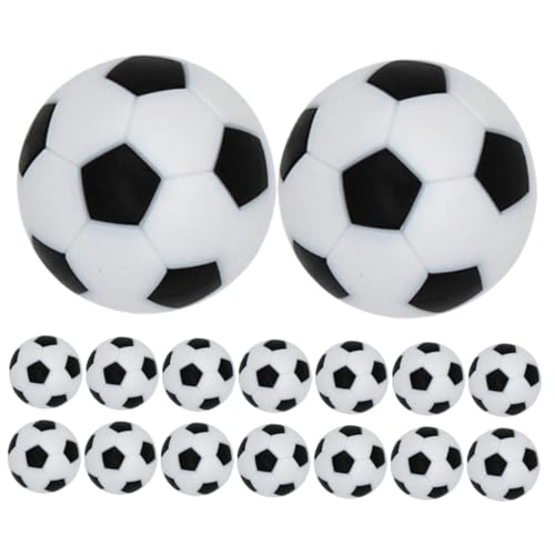 NAMOARLY 16 Stücke Tischfußballmaschine Zubehör Fußball Tischfußball Ball Fußball Eltern Fußball Mini Fußball Kleiner Fußball Fußball Tischspiel Fußball Tischfußball Ball Die Hüften von NAMOARLY