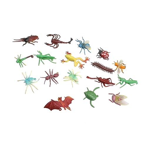NAMOARLY Lernspielzeug Für Kinder 17st Lustiges Spielzeug Spielzeuge Realistischer Insektenkäfer Streichspielzeug Tier Kind Modell Tierfigur von NAMOARLY