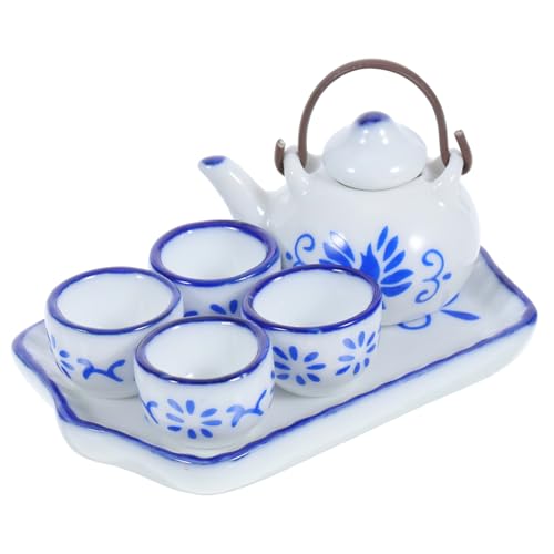 NAMOARLY 1satz Miniatur Teekannen Für Puppenhäuser Chinesisches Teeservice Kreative DIY Deko Für Kinderspielzeug Elegantes Zubehör Für Miniaturlandschaften von NAMOARLY