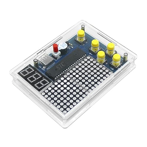 NAMOARLY 1Satz DIY Elektronik Bausatz Spielkonsole Löten Kit für Anfänger Professionelles Schweißset zum Selbstbauen für DIY Batteriebox NAMOARLY 1Satz DIY Elektronik Bausatz Spielkonsole Löten Kit für Anfänger Professionelles Schweißset zum Selbstbauen für DIY Batteriebox von NAMOARLY